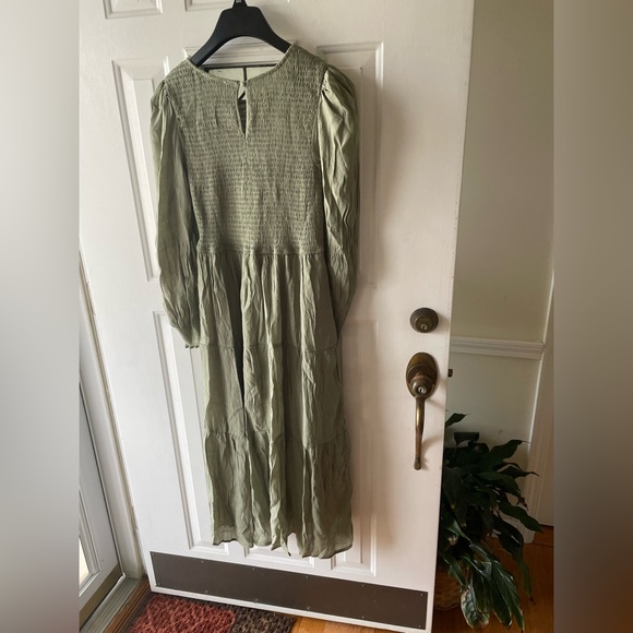 by the river Dresses & Skirts - sage smocked dress🤍✨